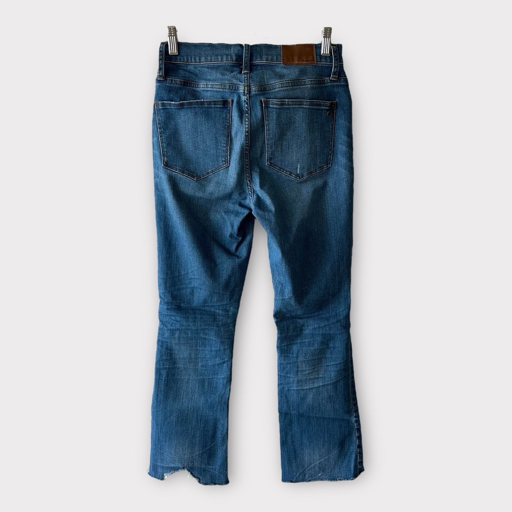 Madewell Bronson Wash Cali Demi Boot Button Front Jeans Women's Size 26 - Picture 5 of 10